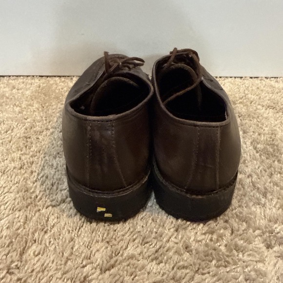 To Boot New York Shoes Mens Size 8 Brown Leather Lace Up Moccasins Casual
